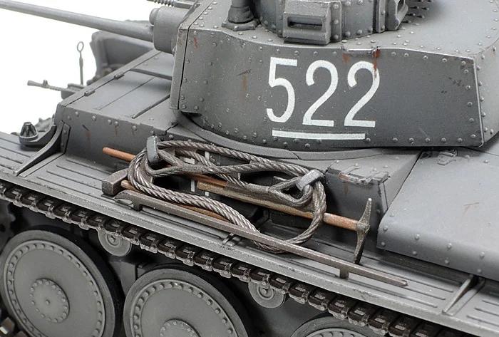 Tamiya 1/48 German Panzer 38 Ausf E F Model Kit — official product photo 5