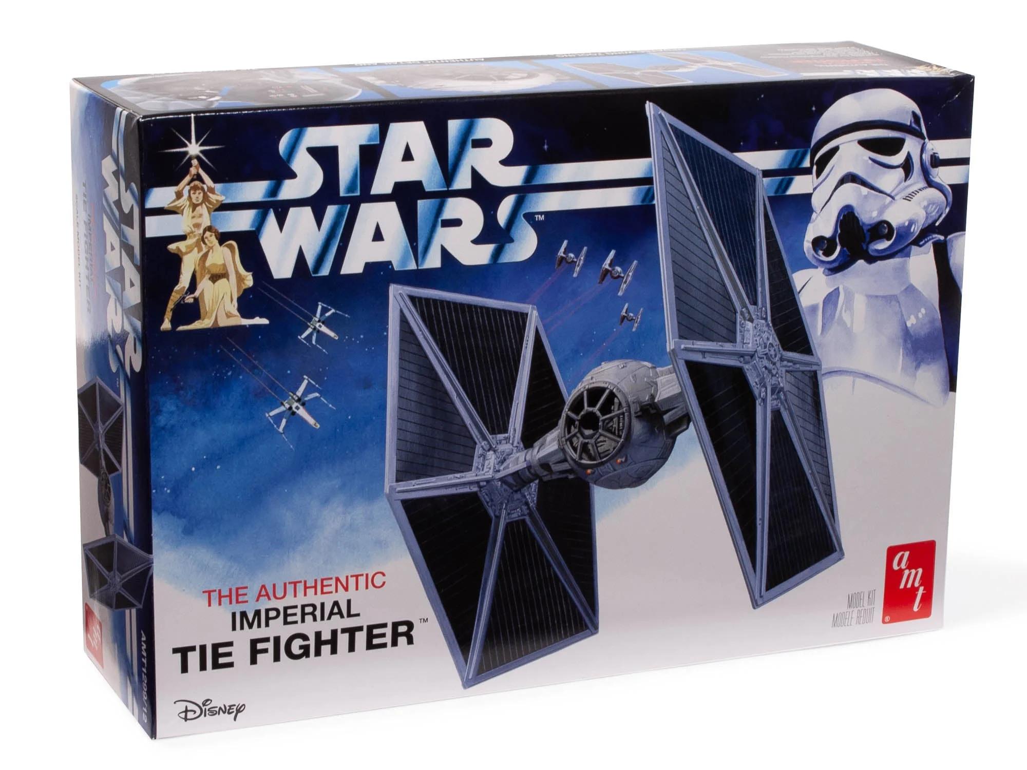 AMT 1/48 Star Wars New Hope Tie Fighter Model Kit — official product photo 1