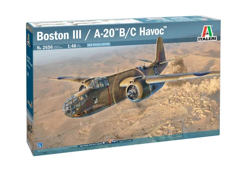 Italeri 1/48 A-20B C Havoc Boston III Model Kit — official product photo 2
