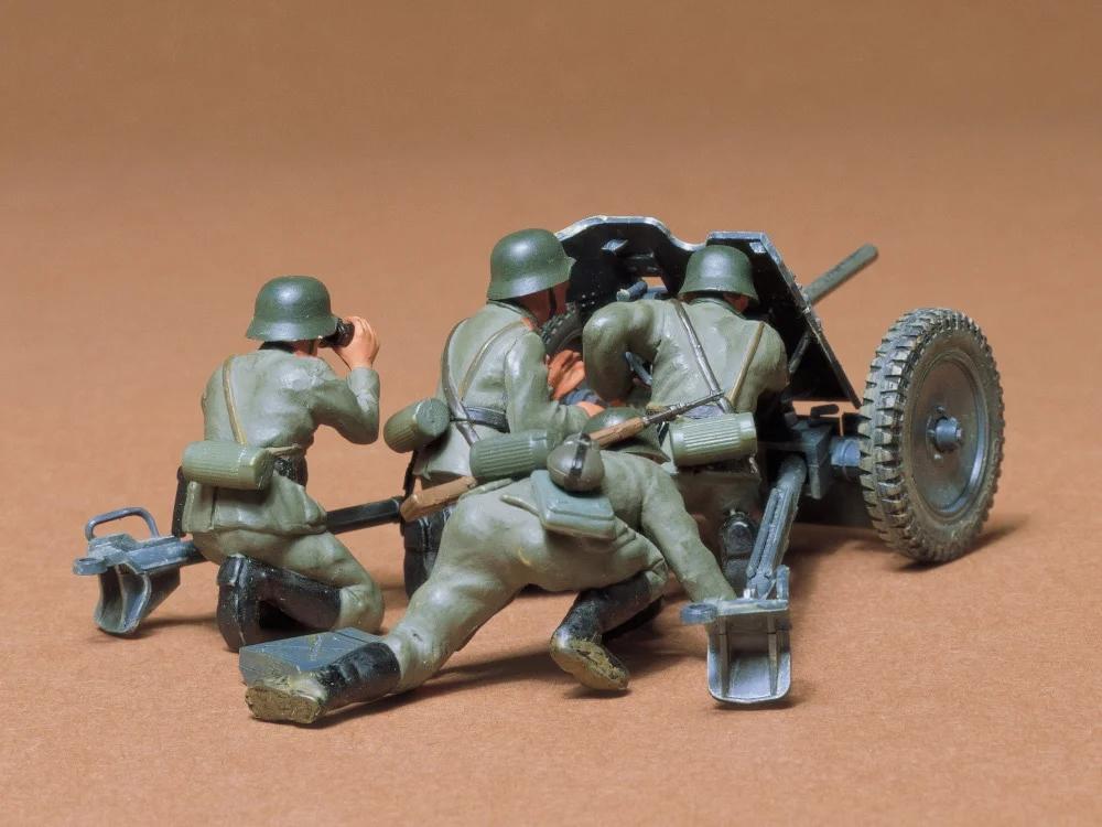 Tamiya 1/35 Ger 37mm Anti-tk GN Pk Model Kit — official product photo 1