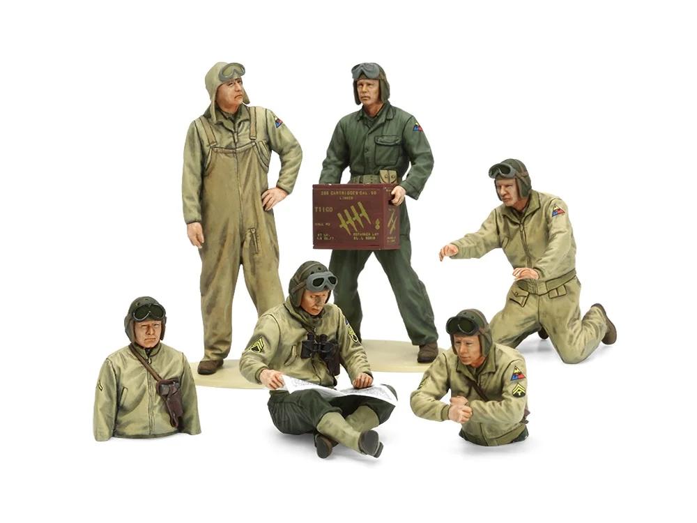Tamiya 1/35 US Tank Crew European Model Kit — official product photo 1