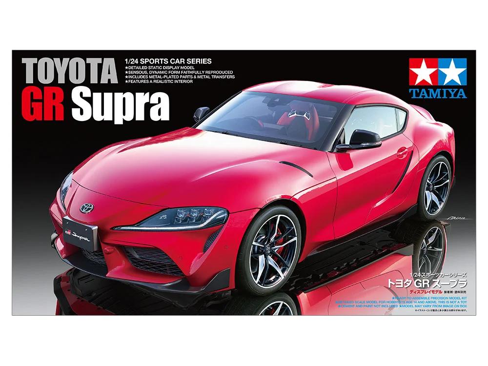 Tamiya 1/24 Toyota Gr Supra Model Kit — official product photo 1