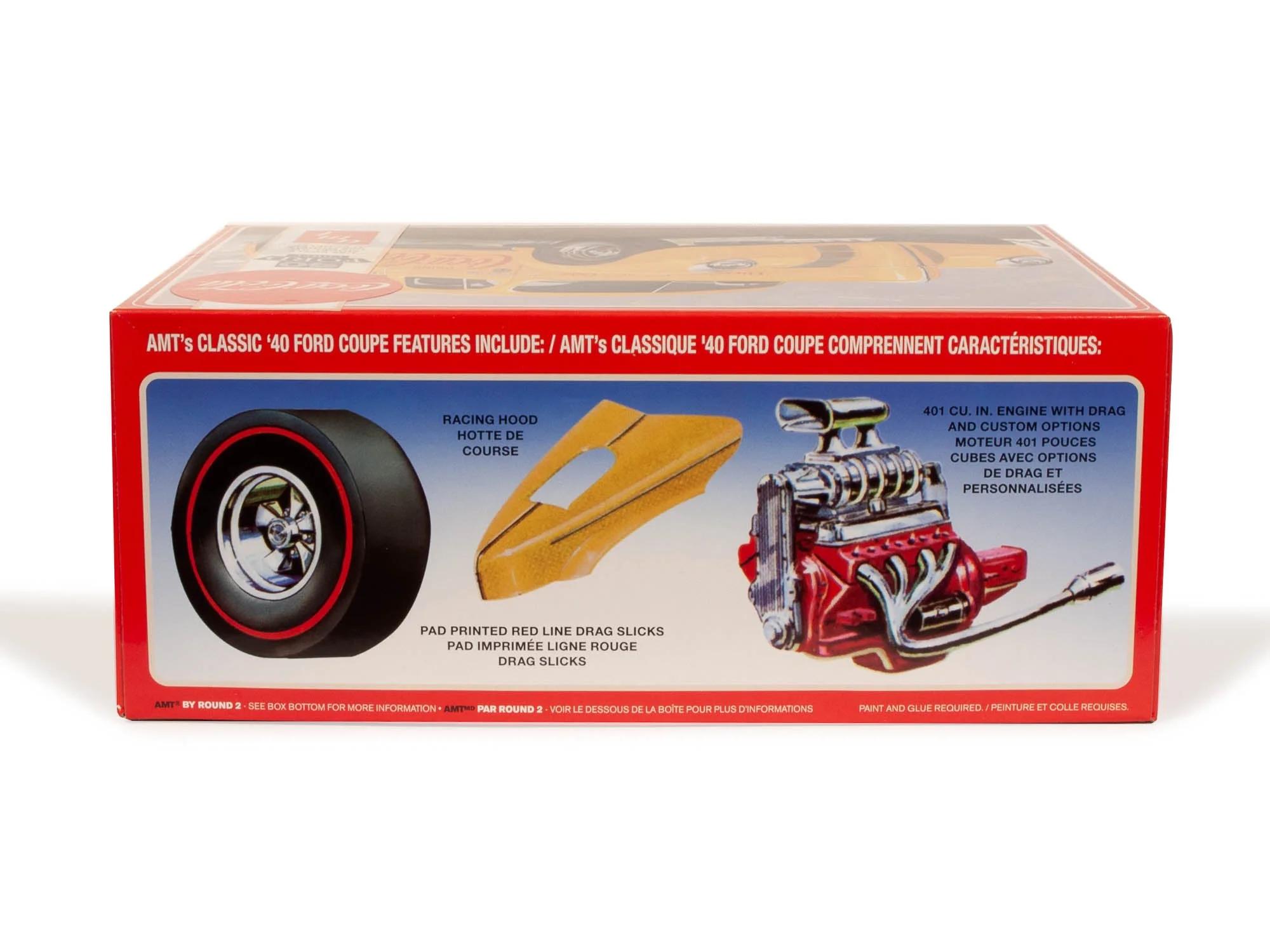 AMT 1/25 40 Ford Coupe Coca-cola Model Kit — official product photo 2