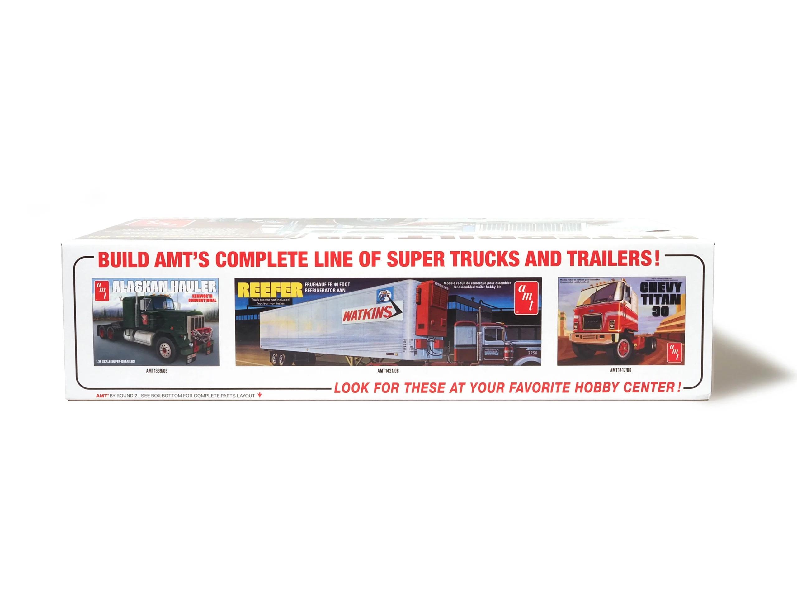 AMT 1/25 Peterbilt 359 Cross Country Hauler Model Kit — official product photo 3