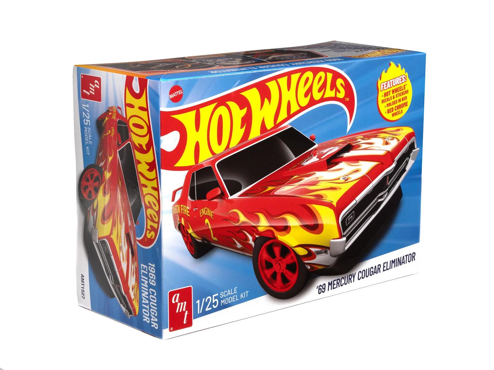 AMT 1/25 1969 Cougar Eliminator Hot Wheels Model Kit — official product photo 1