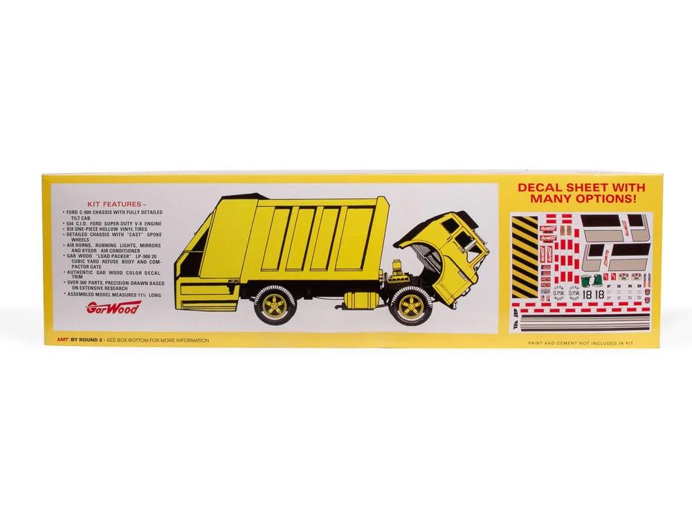 AMT 1/25 C-600 Ford Load Packer Garbage Truc Model Kit — official product photo 2