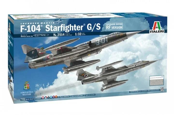 Italeri 1/32 F104g S Starfighter Model Kit — box art