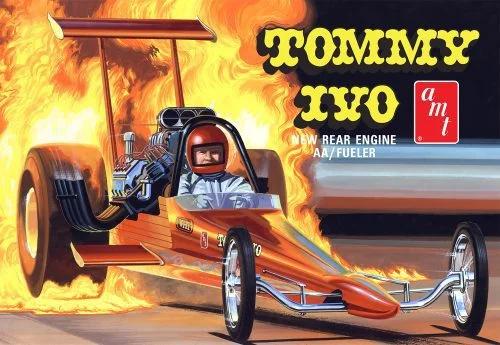 AMT 1/25 Tommy Ivo Rear Engine Dragster Model Kit — box art