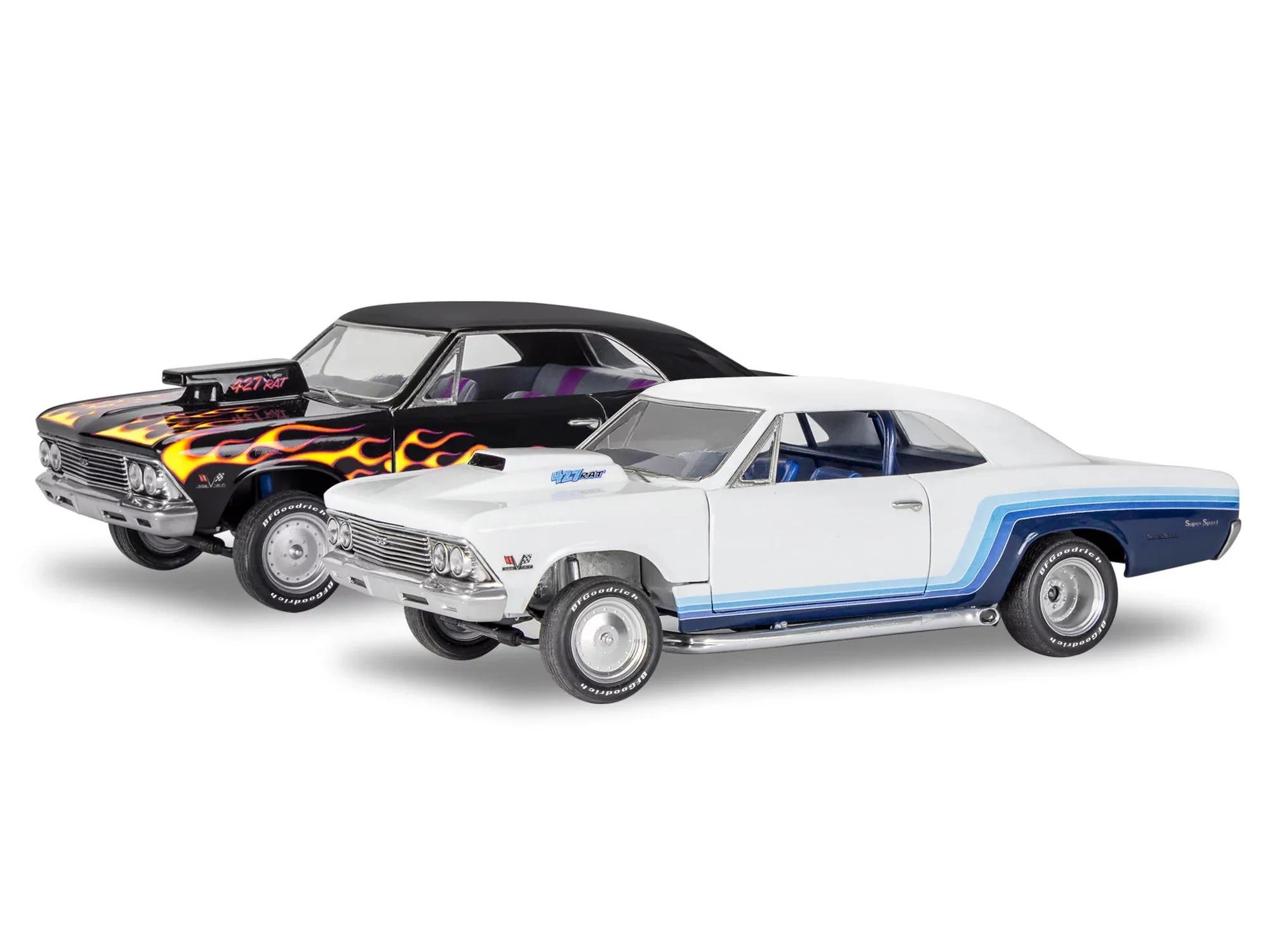 Revell 1/24 66 Chevy Malibu Ss 2n1 Model Kit — official product photo 2