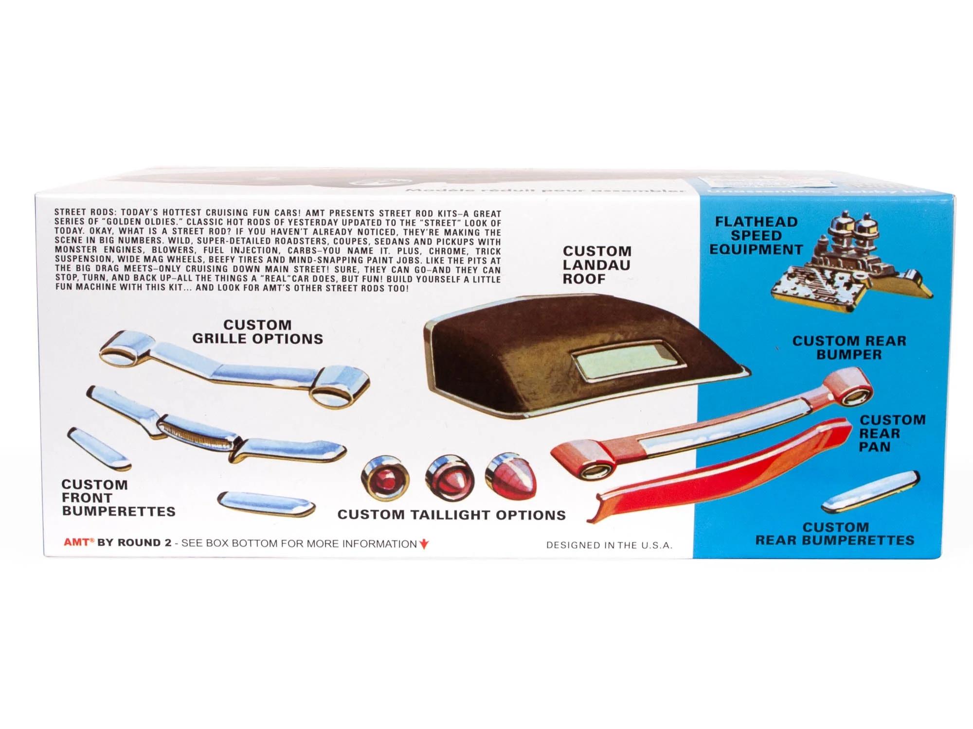 AMT 1/25 50 Ford Convertible Street Rod Model Kit — official product photo 4