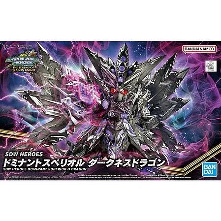 Bandai SD Heroes Dominant Superior D Dragon Model Kit — box art