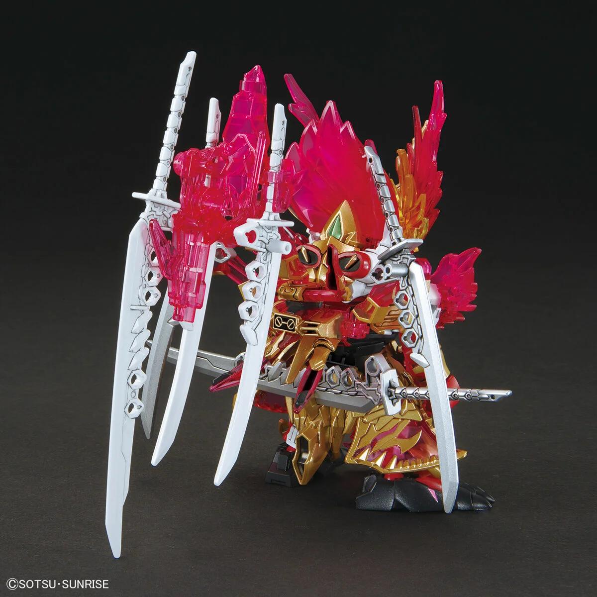 Bandai SD 29 Sun Quan Astray Heroes Model Kit — official product photo 3