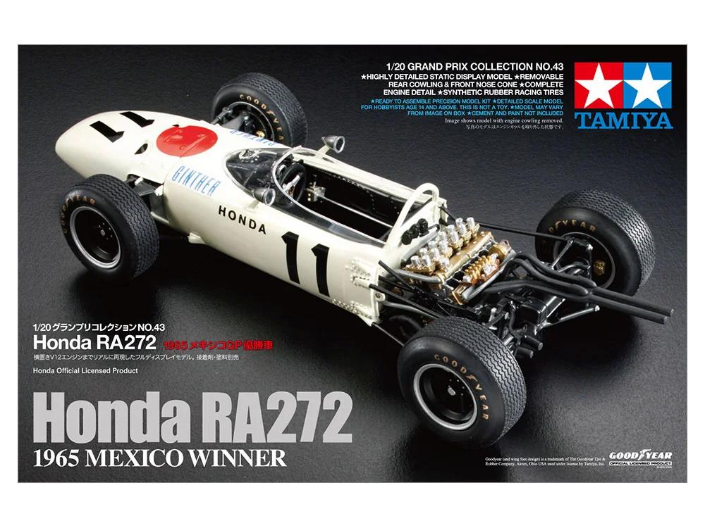 Tamiya 1/20 F-1 Honda Ra-272 Model Kit — official product photo 1