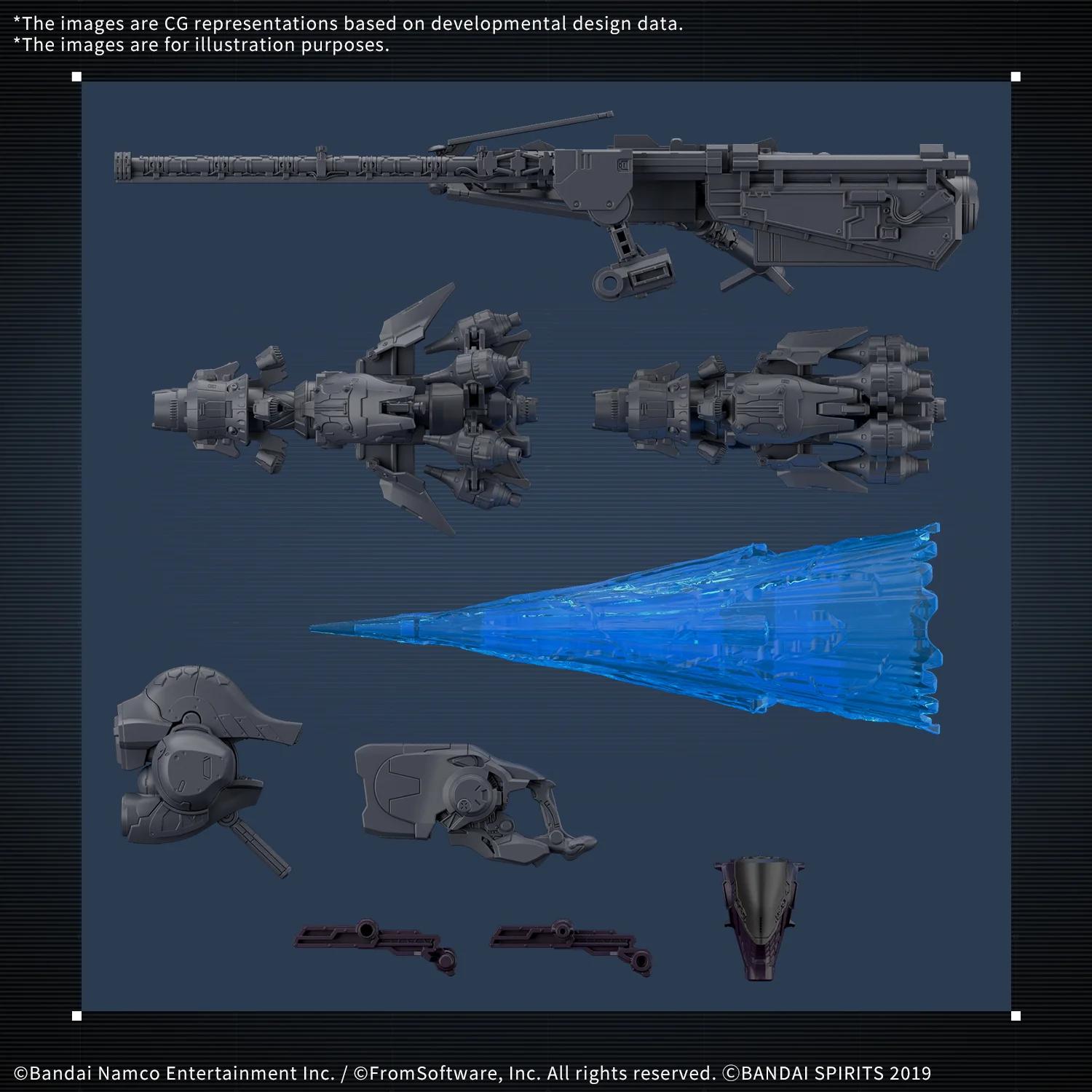 Bandai 1/144 30MM Armored Core Vi Fires Rubicon Model Kit — official product photo 4