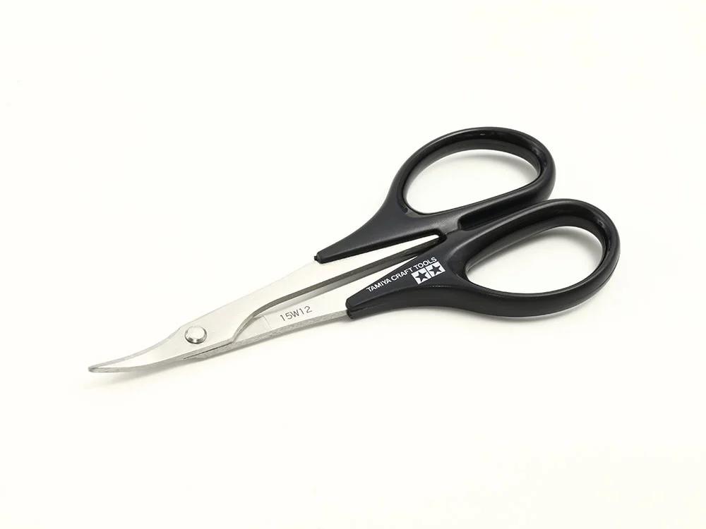 Tamiya Curved Scissors Model Kit — official product photo 1