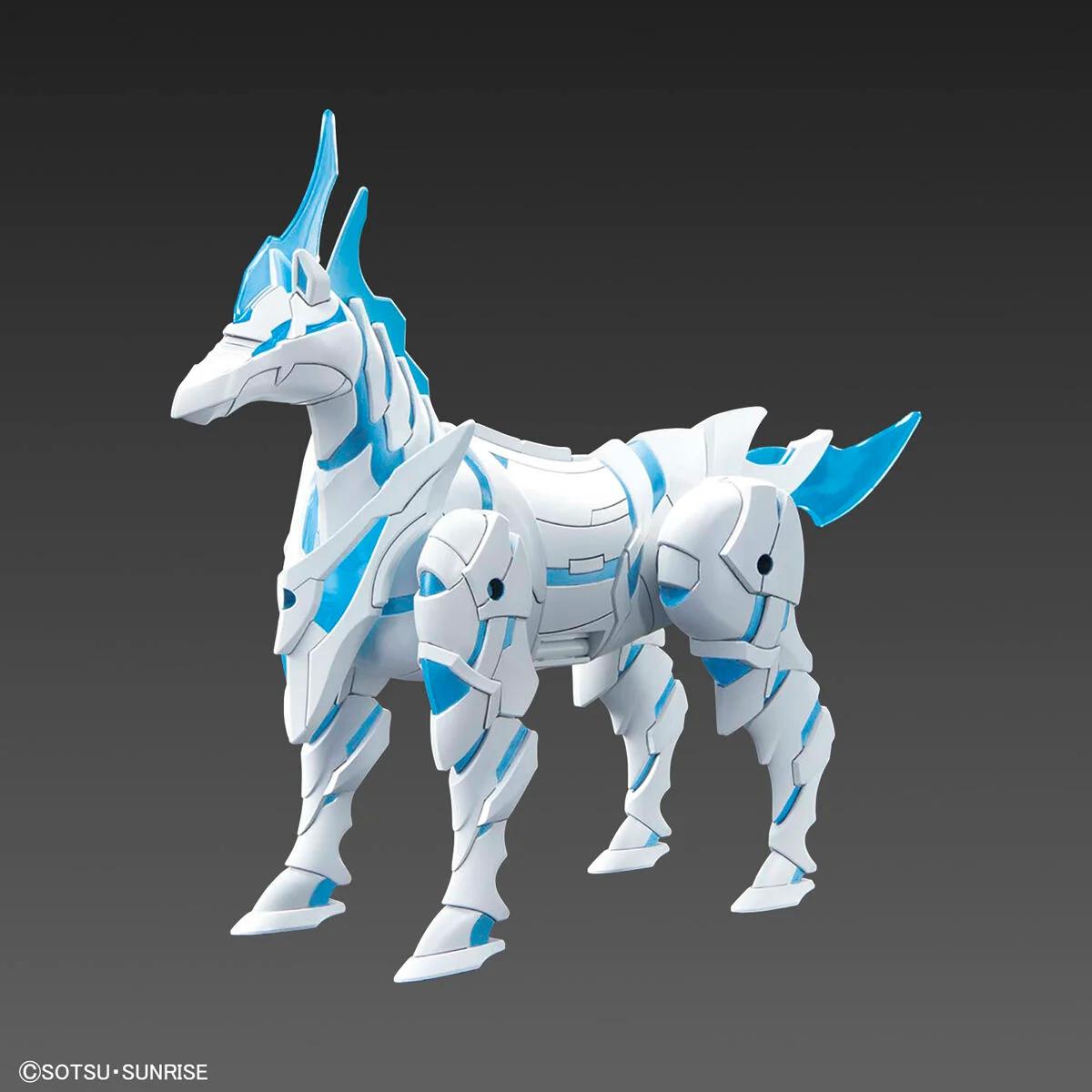 Bandai SD War Horse Knight World Heroes Model Kit — official product photo 1