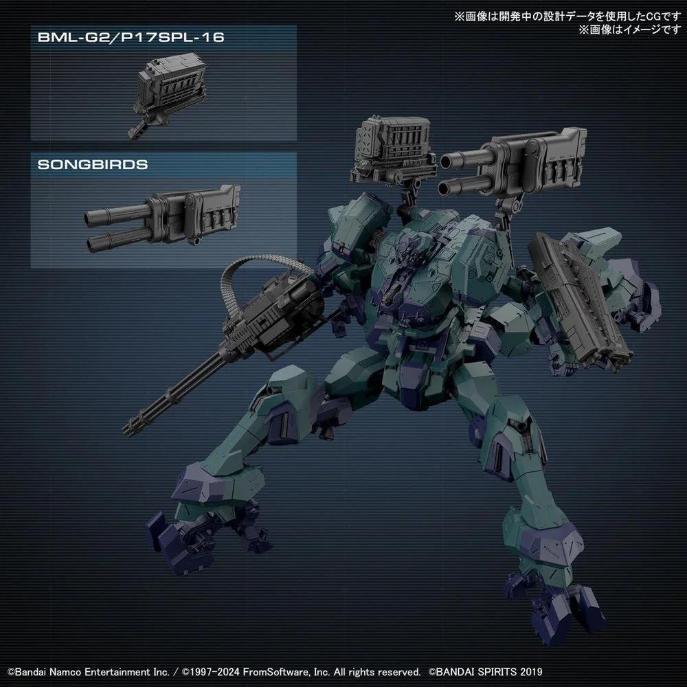Bandai 1/144 30MM BD-011 Balam Industries Fires Ru Model Kit — official product photo 6