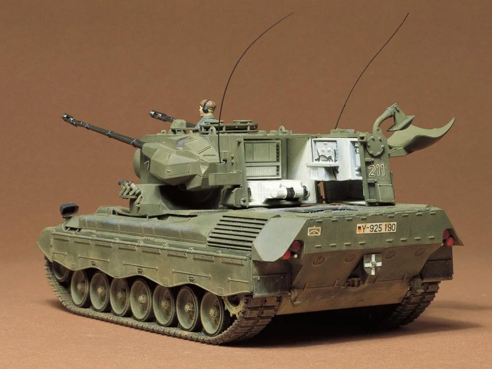 Tamiya 1/35 Gepard Flakpanzer Model Kit — official product photo 1