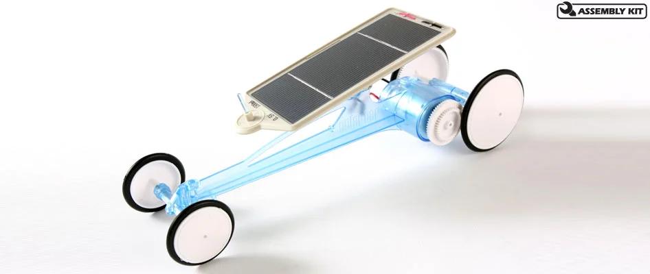 Tamiya Solar Car Assembly Blue Model Kit — box art