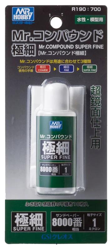 Mr. Hobby R190 Mr. Compound Super Fine 25ml — product photo