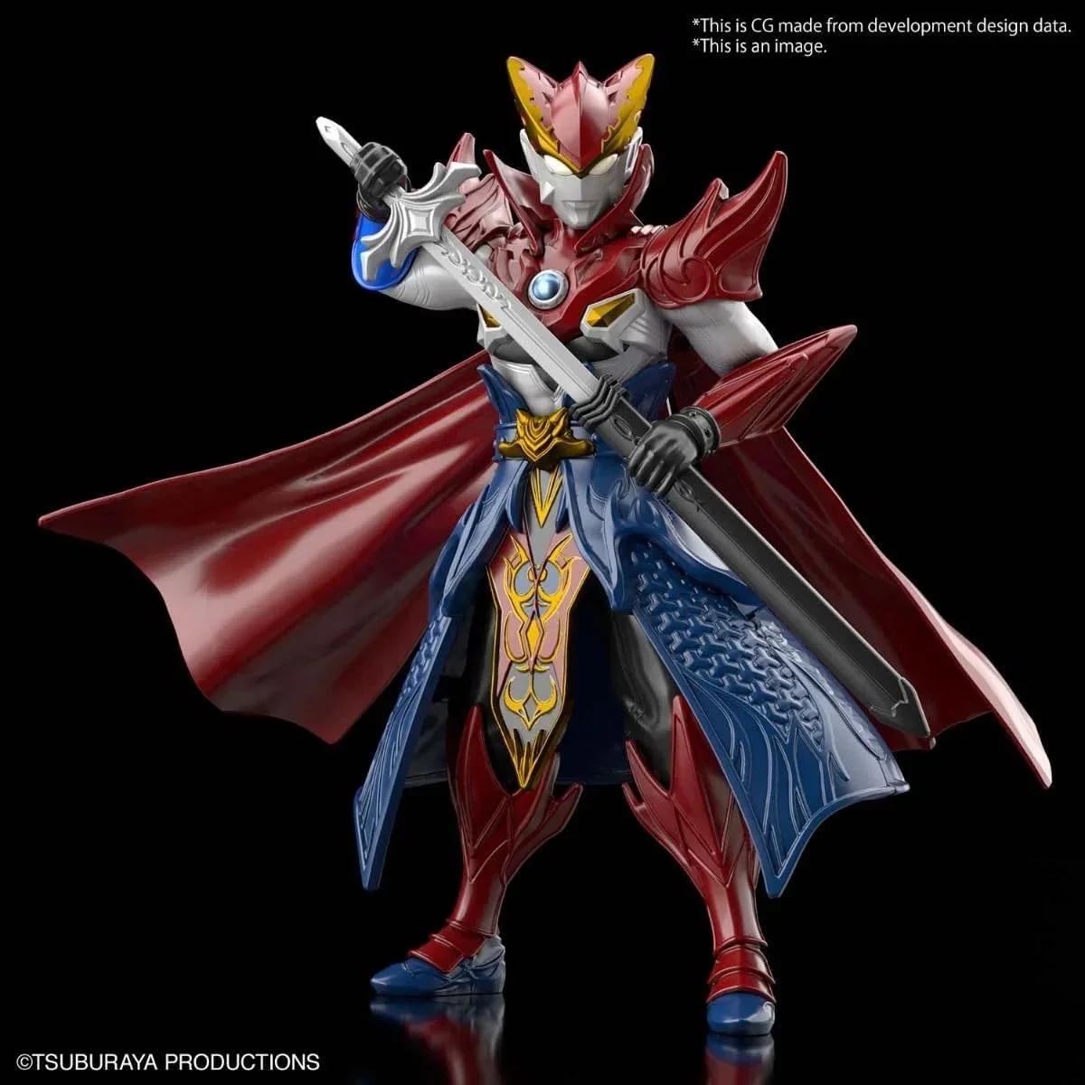 Bandai Ultraman Rosso Cao Cao Armour Model Kit — official product photo 2
