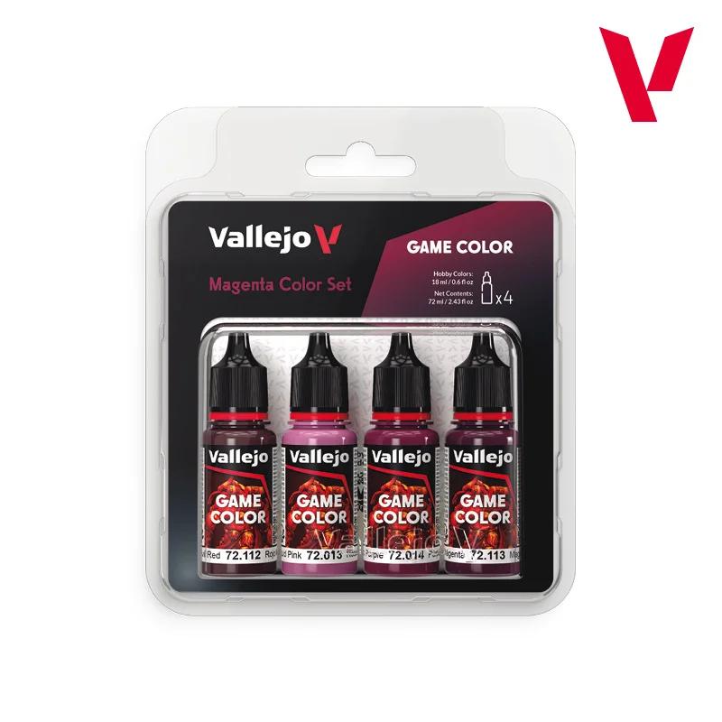 Vallejo Game Color Set Magenta 4pc — product photo