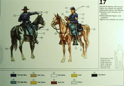 Italeri 1/72 Union Cavalry Model Kit — official product photo 2