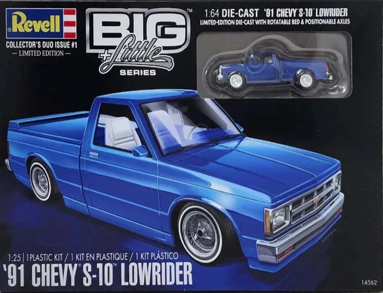Revell 1/25 S-10 91chevy Lowrider Se W Diecast Model Kit — box art