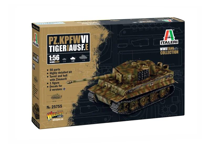Italeri 1/56 Tiger 1 Model Kit — box art