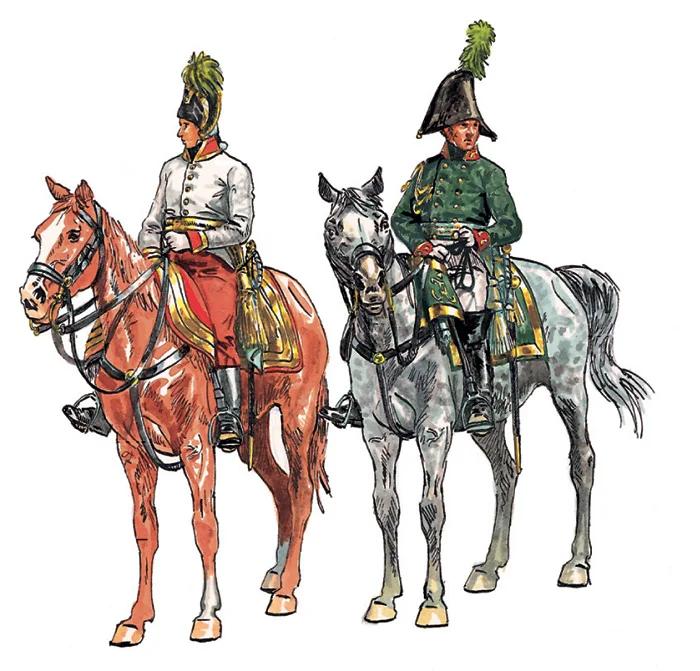 Italeri 1/72 Austrian Russian General Staff Model Kit — official product photo 2