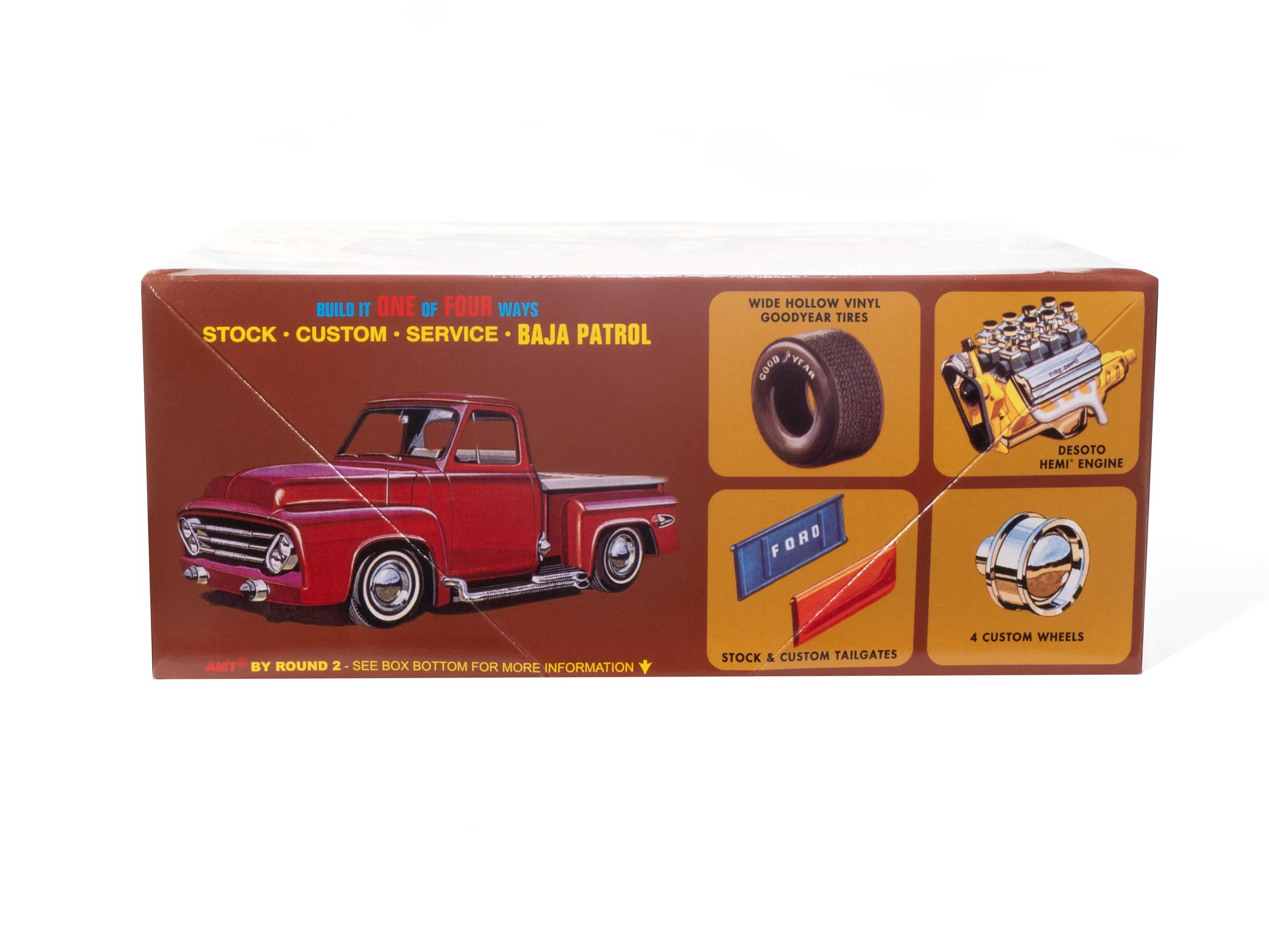 AMT 1/25 53ford Pu Baja Patrol Model Kit — official product photo 5