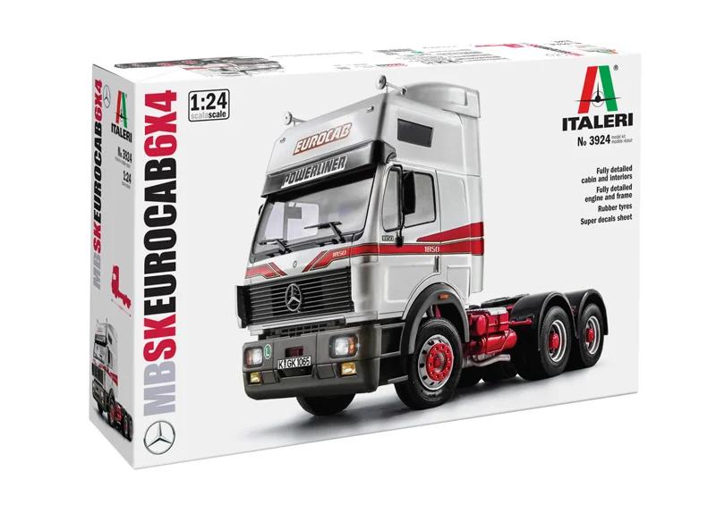 Italeri 1/24 Mercedes Benz Mb Sk Eurocab Model Kit — official product photo 2