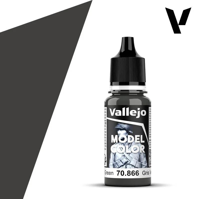 Vallejo Color Matt Grey Green 6pk — product photo