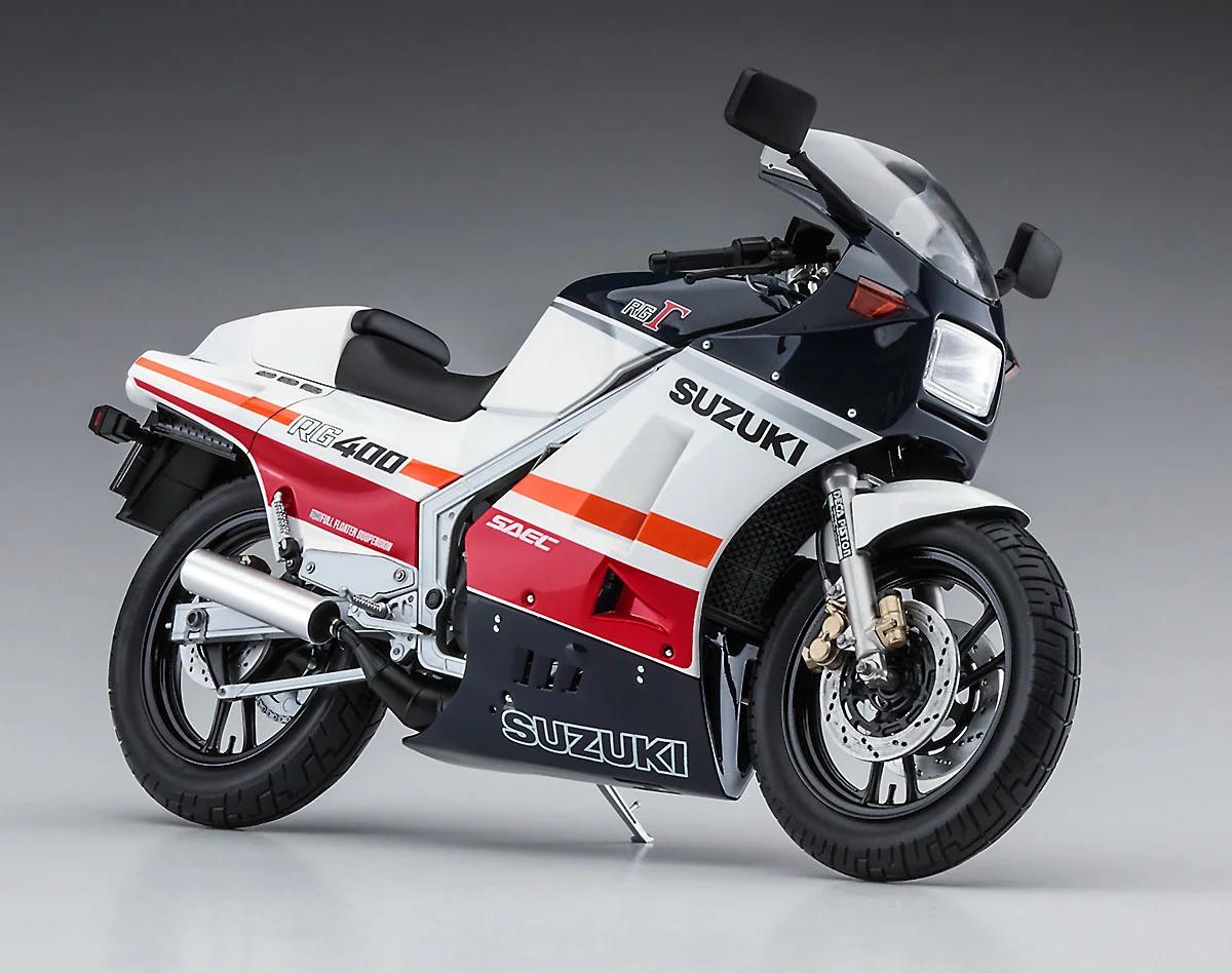 Hasegawa 1/12 Suzuki Rg400i Early W Under Cowl Model Kit — official product photo 1