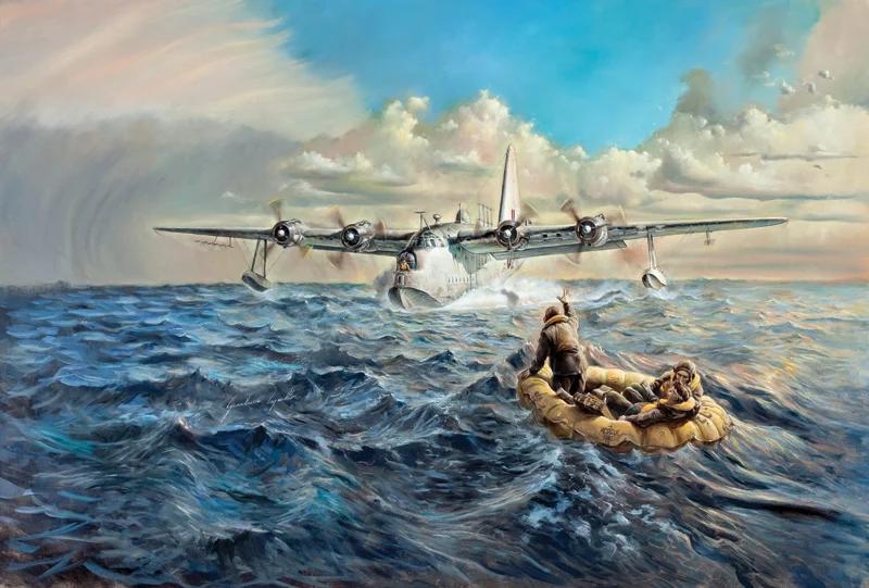 Italeri Sunderland Mkiii Flyingboat 72 Model Kit — official product photo 1