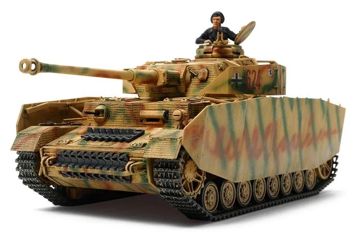 Tamiya 1/48 German Panzer IV Ausf H Model Kit — official product photo 2