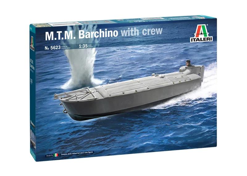 Italeri 1/35 M T M Barchino W Crew Model Kit — official product photo 1
