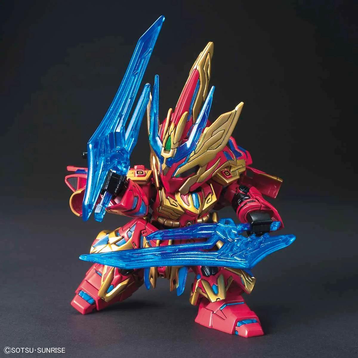 Bandai SD Zoketsuden Zhang Liao Zazabi Model Kit — official product photo 2