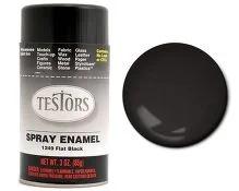Testors Flat Black 3 11 69