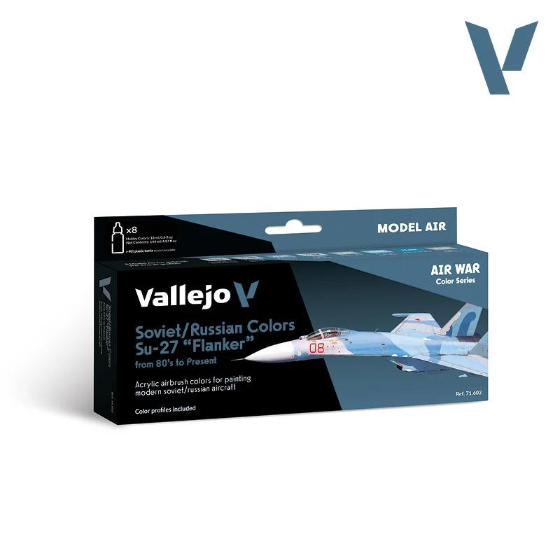 Vallejo SU-27 Air Russian Af Flanker Set — product photo