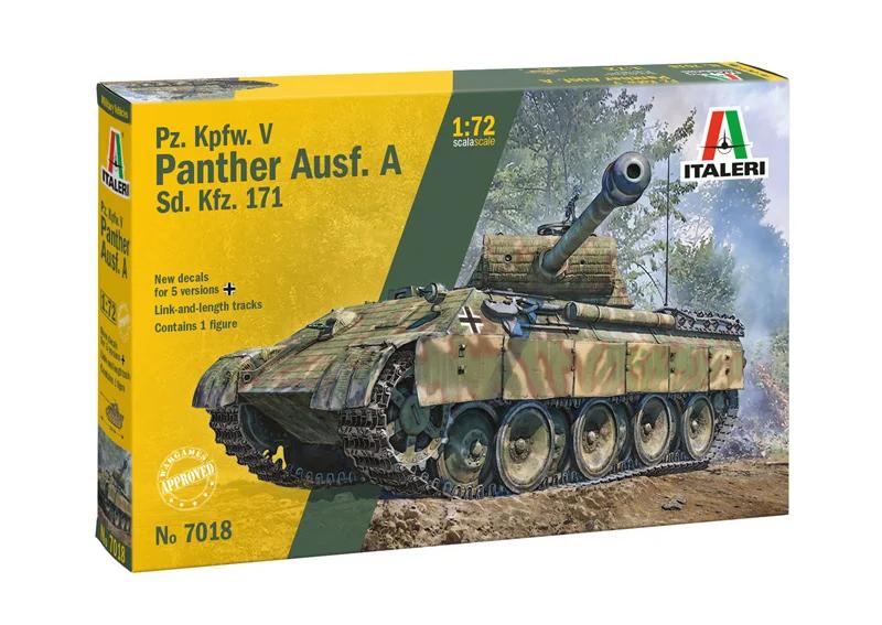 Italeri 1/72 Panther Model Kit — official product photo 2