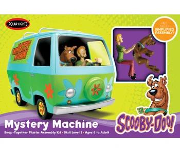 Polar Lights Scooby-doo Mystery Machine Snp Model Kit — box art