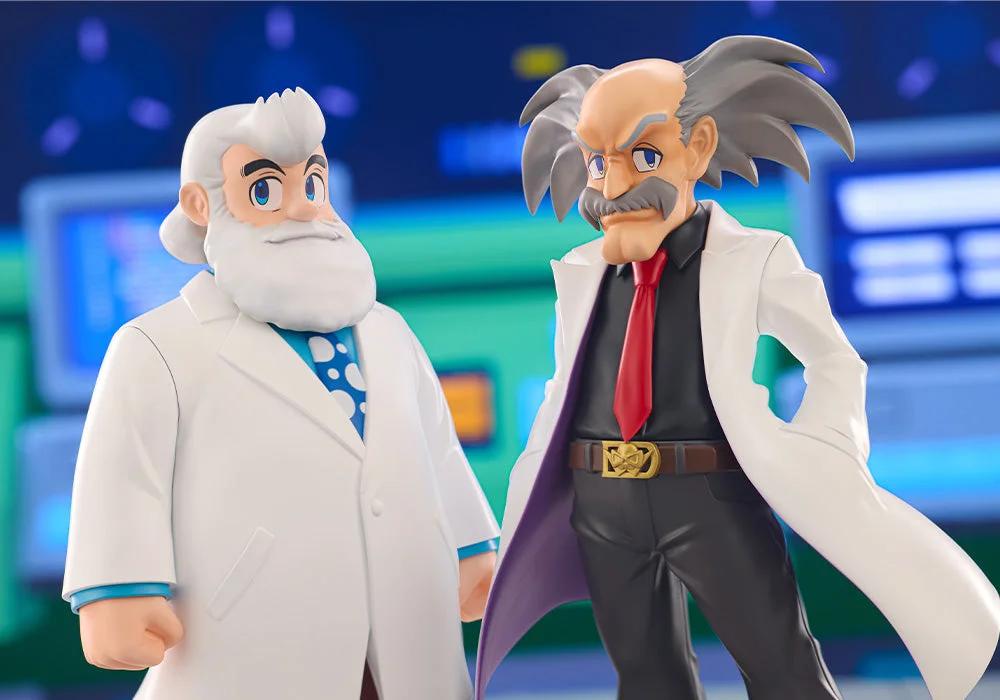 Kotobukiya Dr. Wily & Dr. Light OSHI Works Figure — official product photo 2
