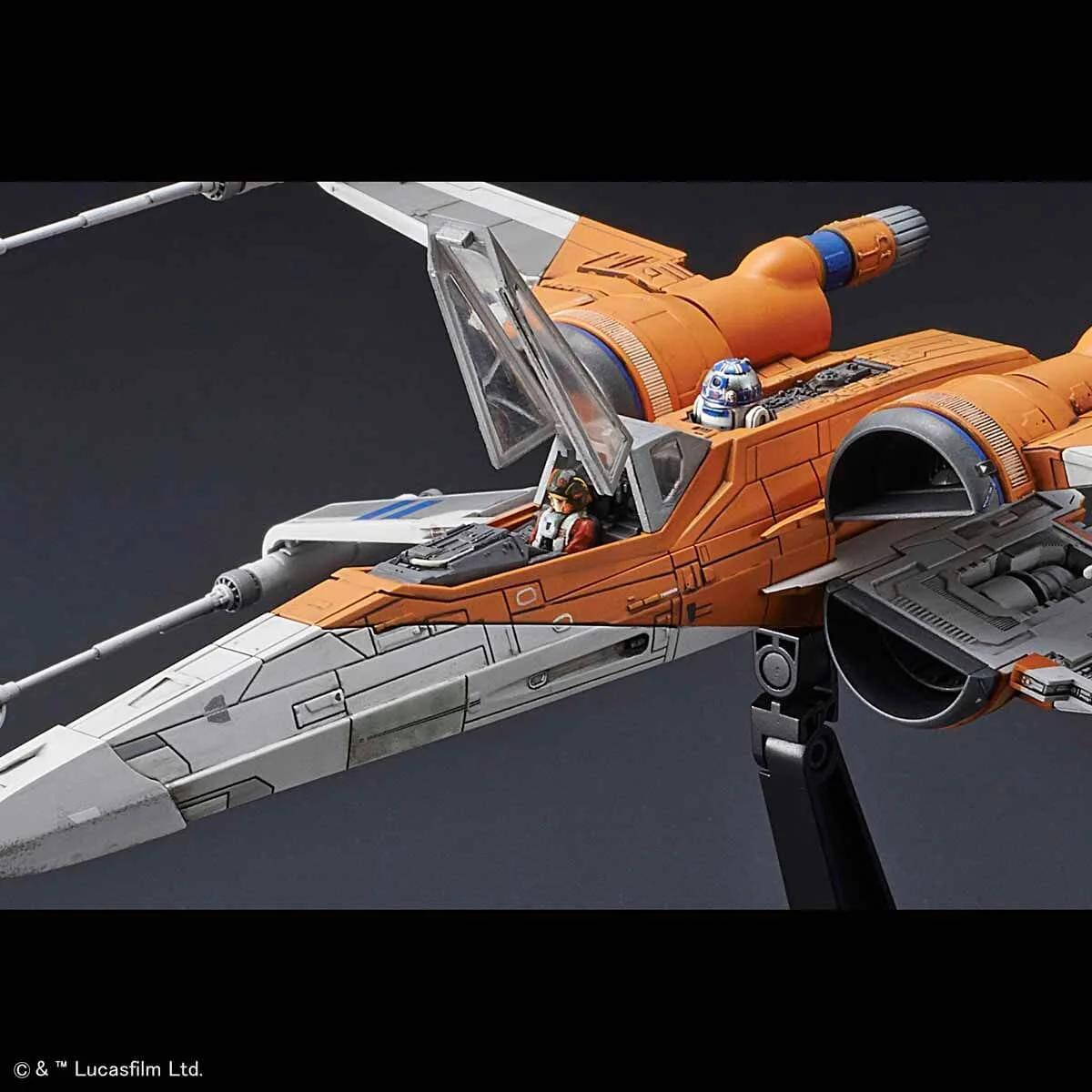 Bandai Poe's X-Wing Fighter Rise Skywalker Model Kit — product photo 12