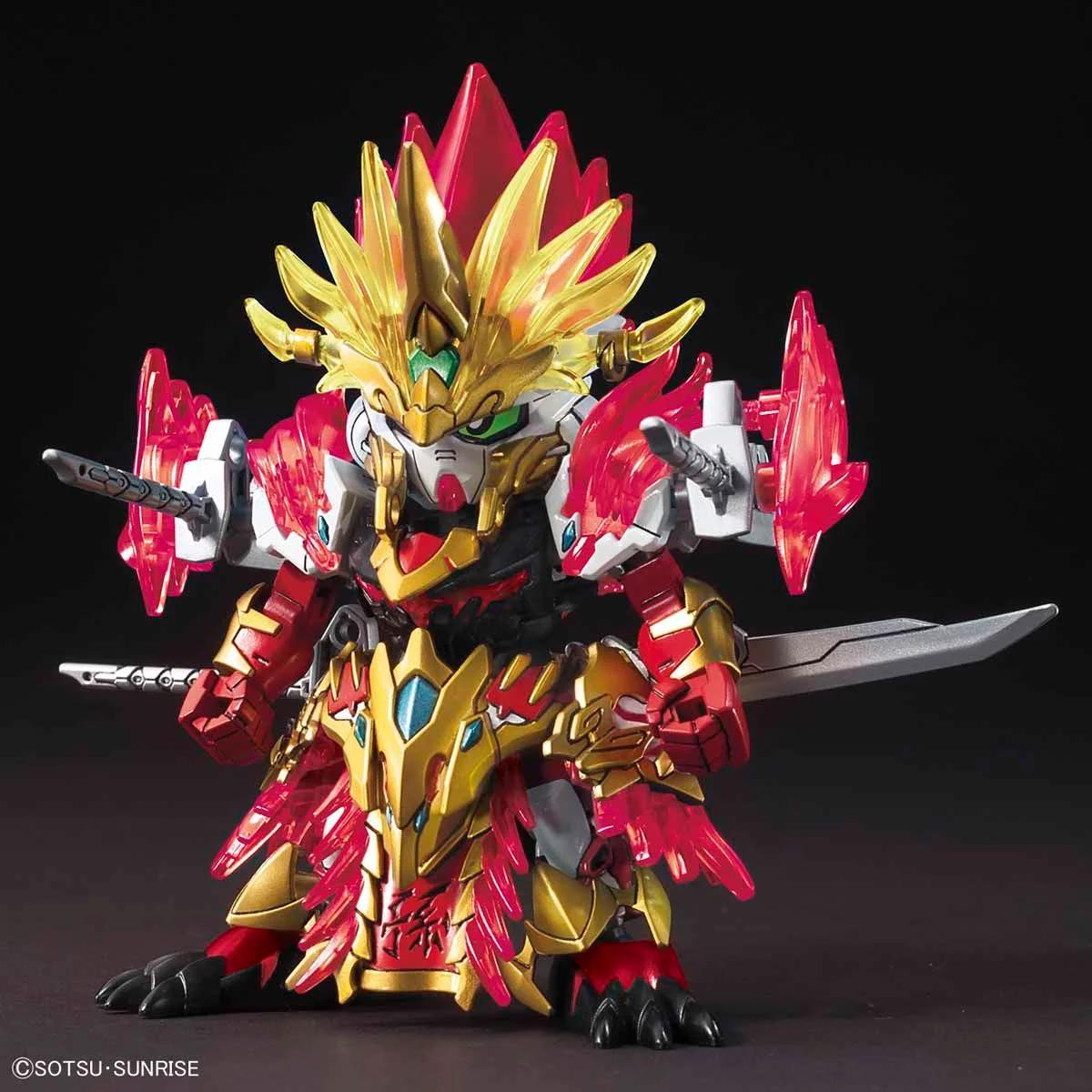 Bandai SD Sangoku Soketsuden Sun Quan Model Kit — official product photo 1