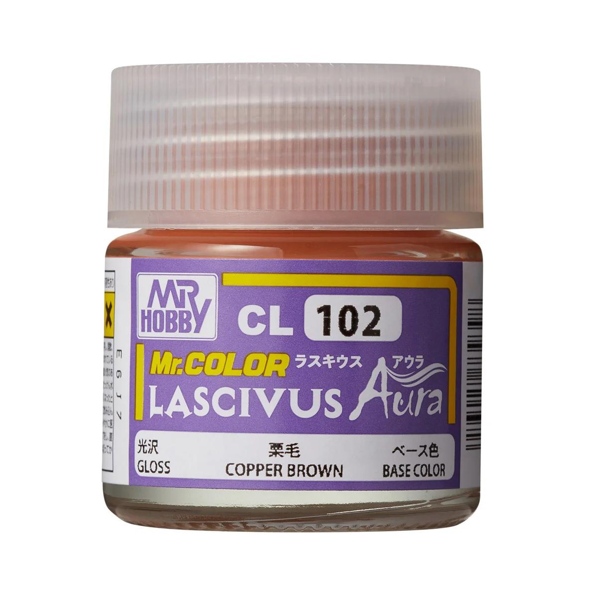 Mr. Hobby Mr. Color Lascivus Copper Brown (CL102) 10 ml — official product photo 1