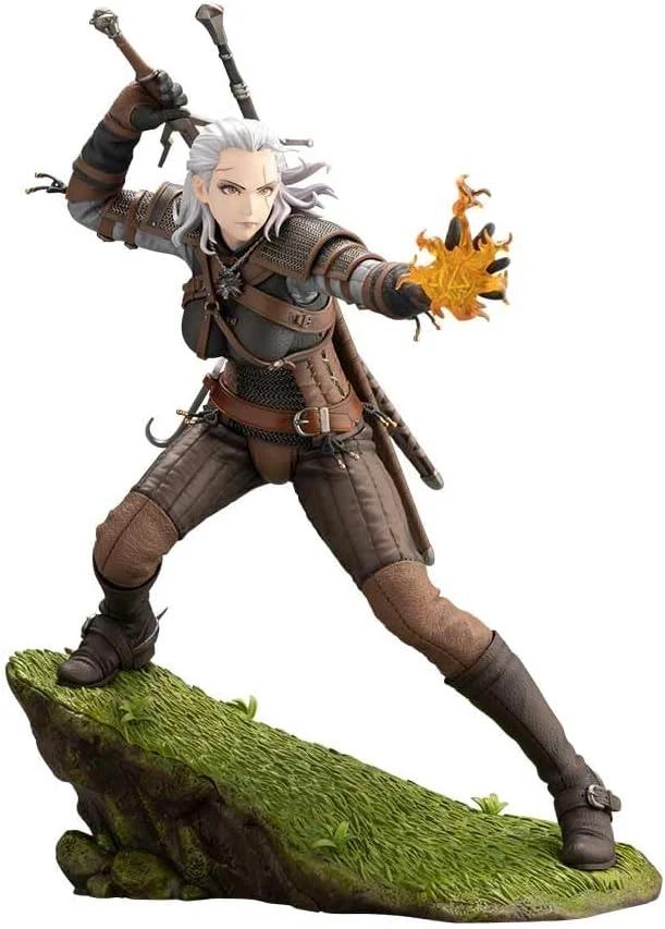 The Witcher Geralt Bishoujo Statue — official product photo 1