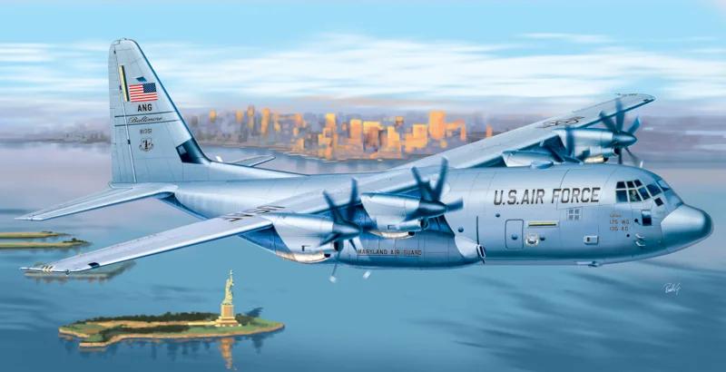 Italeri 1/72 C-130J Hercules Model Kit — official product photo 1