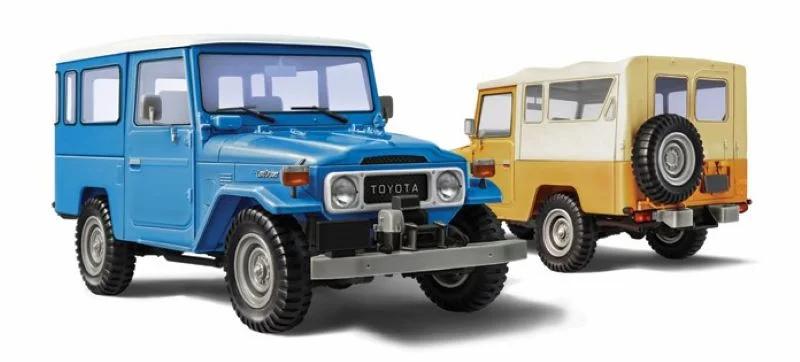 Italeri 1/24 BJ-44 Toyota Land Cruiser Soft Hard Model Kit — box art