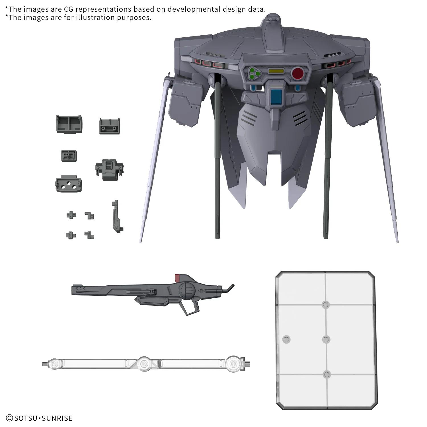 Bandai Option Parts 15 Cavalier Alfried Model Kit — official product photo 2